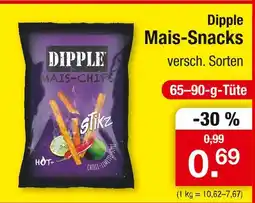 Zimmermann Dipple mais-snacks Angebot