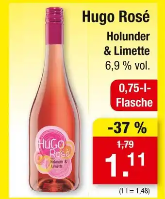 Zimmermann Hugo rosé holunder & limette Angebot