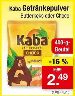 Zimmermann Kaba getränkepulver butterkeks Angebot