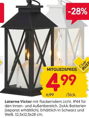Rusta Laterne victor Angebot