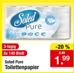 Zimmermann Soled pure toilettenpapier Angebot