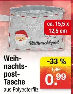 Zimmermann Weihnachtspost-tasche Angebot