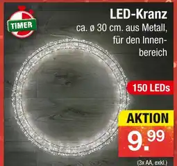 Zimmermann Led-kranz Angebot