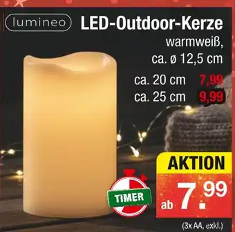 Zimmermann Lumineo led-outdoor-kerze Angebot