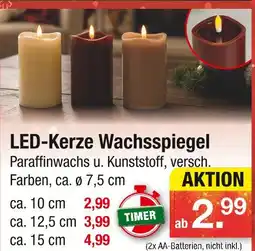 Zimmermann Led-kerze wachsspiegel Angebot