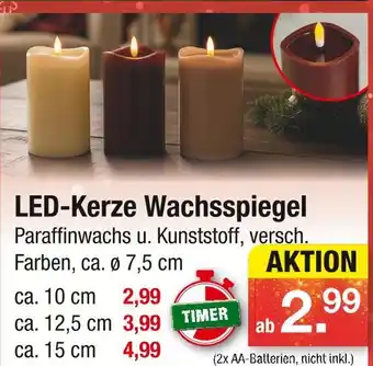 Zimmermann Led-kerze wachsspiegel Angebot