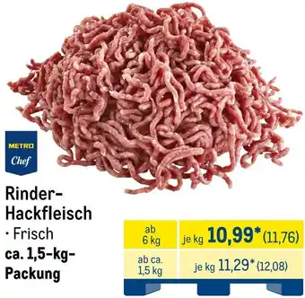 METRO METRO Chef Rinder Hackfleisch Angebot