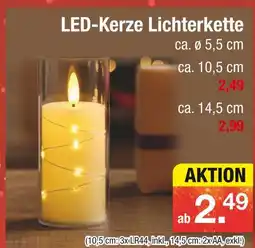 Zimmermann Led-kerze lichterkette Angebot