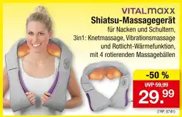 Zimmermann Vitalmaxx shiatsu-massagegerät Angebot