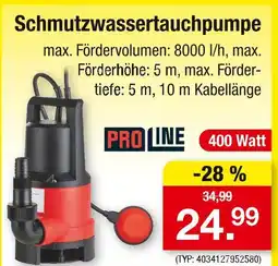 Zimmermann Pro line schmutzwassertauchpumpe Angebot