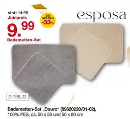 Möbelzentrum Pforzheim Esposa badematten-set „douro“ Angebot