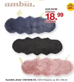 Möbelzentrum Pforzheim Ambia home kunstfell emily Angebot