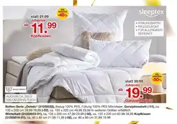 Möbelzentrum Pforzheim Sleeptex kopfkissen ca. 40 x 80 cm Angebot