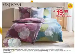 Möbelzentrum Pforzheim Esposa flanell-bettwäsche Angebot
