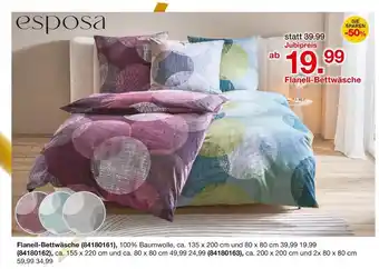 Möbelzentrum Pforzheim Esposa flanell-bettwäsche Angebot