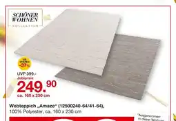 Möbelzentrum Pforzheim Schöner wohnen kollektion webteppich 'amaze' Angebot