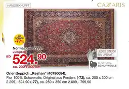 Möbelzentrum Pforzheim Orientteppich „keshan“ Angebot