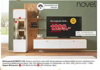 Möbelzentrum Pforzheim Novel wohnwand Angebot