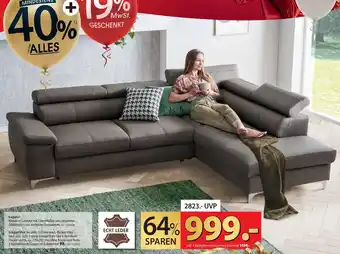 Zurbrüggen Eckgarnitur lugano Angebot