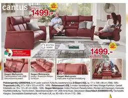 Möbelzentrum Pforzheim Cantus trapezsofa Angebot