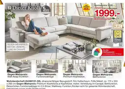 Möbelzentrum Pforzheim Dieter knoll wohnlandschaft Angebot