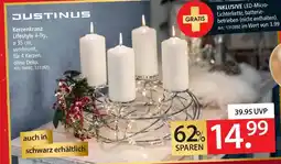 Zurbrüggen Justinus kerzenkranz lifestyle 4-flg Angebot