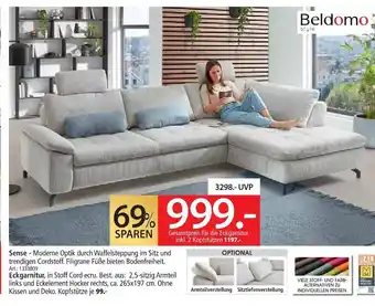 Zurbrüggen Beldomo sense eckgarnitur Angebot