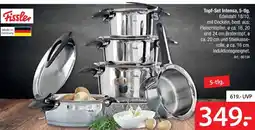 Zurbrüggen Fissler topf-set intensa, 5-tlg Angebot