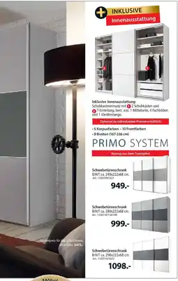 Zurbrüggen Schwebetürenschrank Angebot