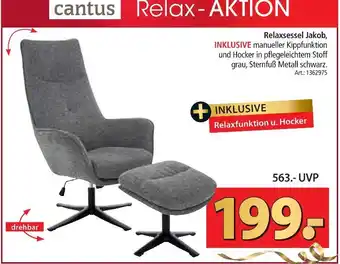 Zurbrüggen Cantus relaxsessel jakob Angebot