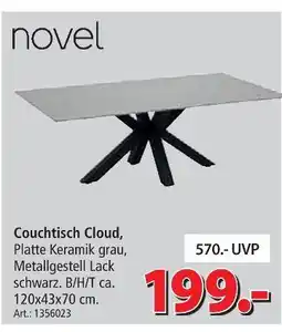 Zurbrüggen Novel couchtisch cloud Angebot