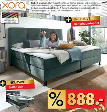 Zurbrüggen Xora boxbett magnum Angebot