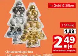 Segmüller Christbaumkugel-box Angebot
