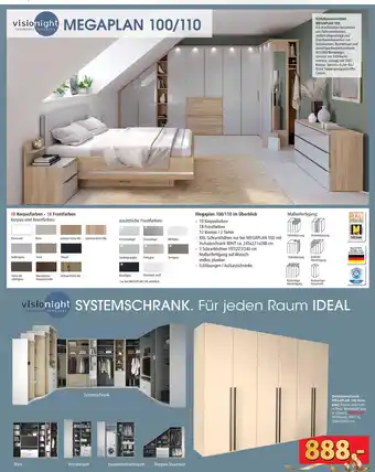 Zurbrüggen Visionnight drehtürenschrank megaplan 100 kompakt Angebot