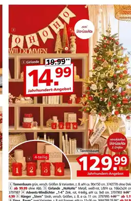 Segmüller Tannenbaum Angebot