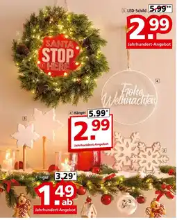 Segmüller Led-schild „santa“ Angebot