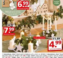 Segmüller Adventskranz „stern“ Angebot