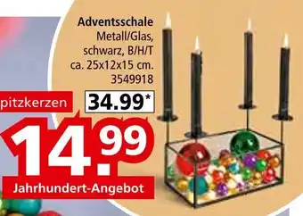 Segmüller Adventsschale Angebot