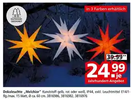 Segmüller Dekoleuchte „melchior“ Angebot