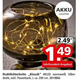 Segmüller Drahtlichterkette „klassik“ Angebot