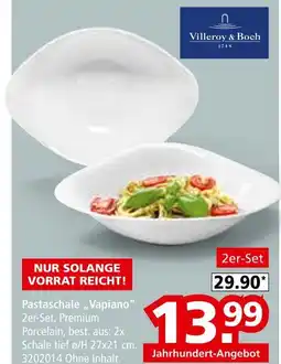 Segmüller Villeroy & boch pastaschale „vapiano“ Angebot