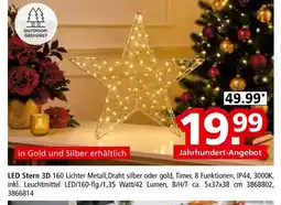 Segmüller Led stern 3d Angebot