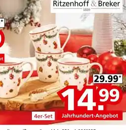 Segmüller Ritzenhoff & breker becher „holly“ Angebot
