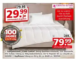 Segmüller Centa-star ganzjahresbett clima control Angebot