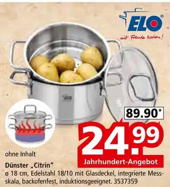 Segmüller Elo dünster „citrin“ Angebot