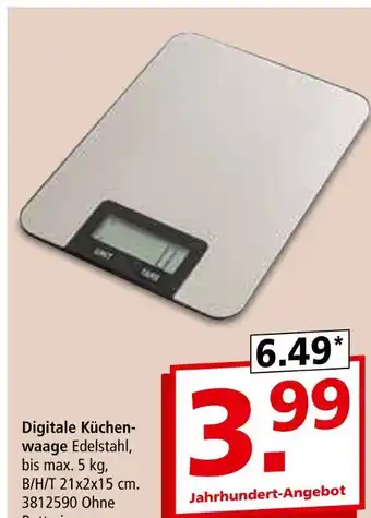 Segmüller Digitale küchenwaage Angebot