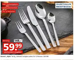 Segmüller Justinus bestecke besteck „alpha“ Angebot