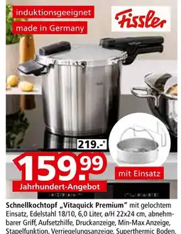 Segmüller Fissler schnellkochtopf vitaquick premium Angebot