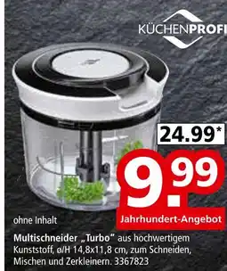 Segmüller Küchenprofi multischneider „turbo“ Angebot