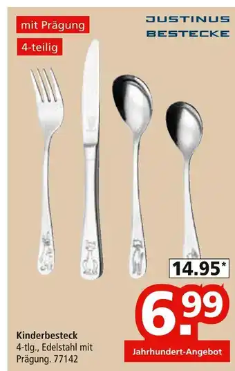 Segmüller Justinus bestecke kinderbesteck Angebot